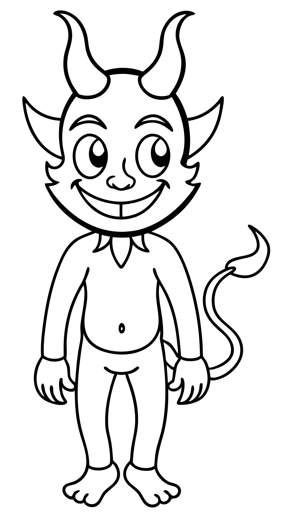 devil coloring pages